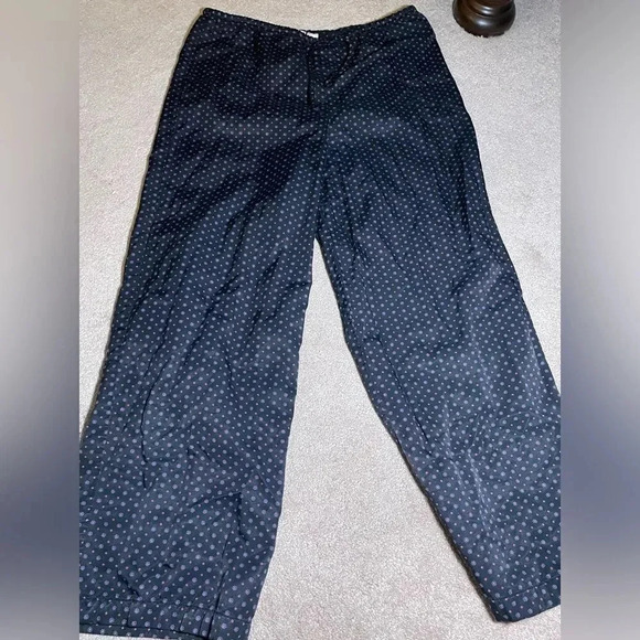 VICTORIA SECRET LOUNGE LUX FLORAL PRINT WIDE LEG PANTS SIZE SMALL - Picture 9 of 10